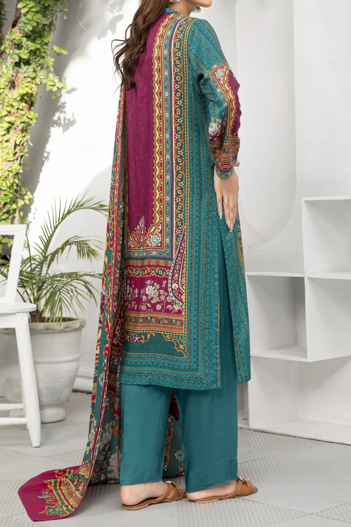 3 PIECE DIGITAL PRINT LINEN  | DPL-146