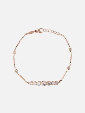 7 Diamond Kate Smooth Bar Bracelet