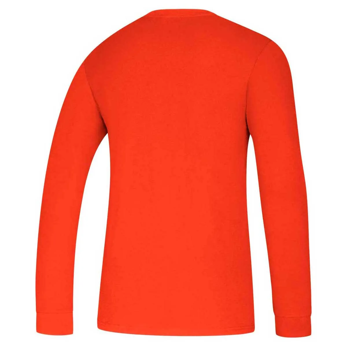 adidas Men's Collegiate Orange Amplifier Long Sleeve Tee