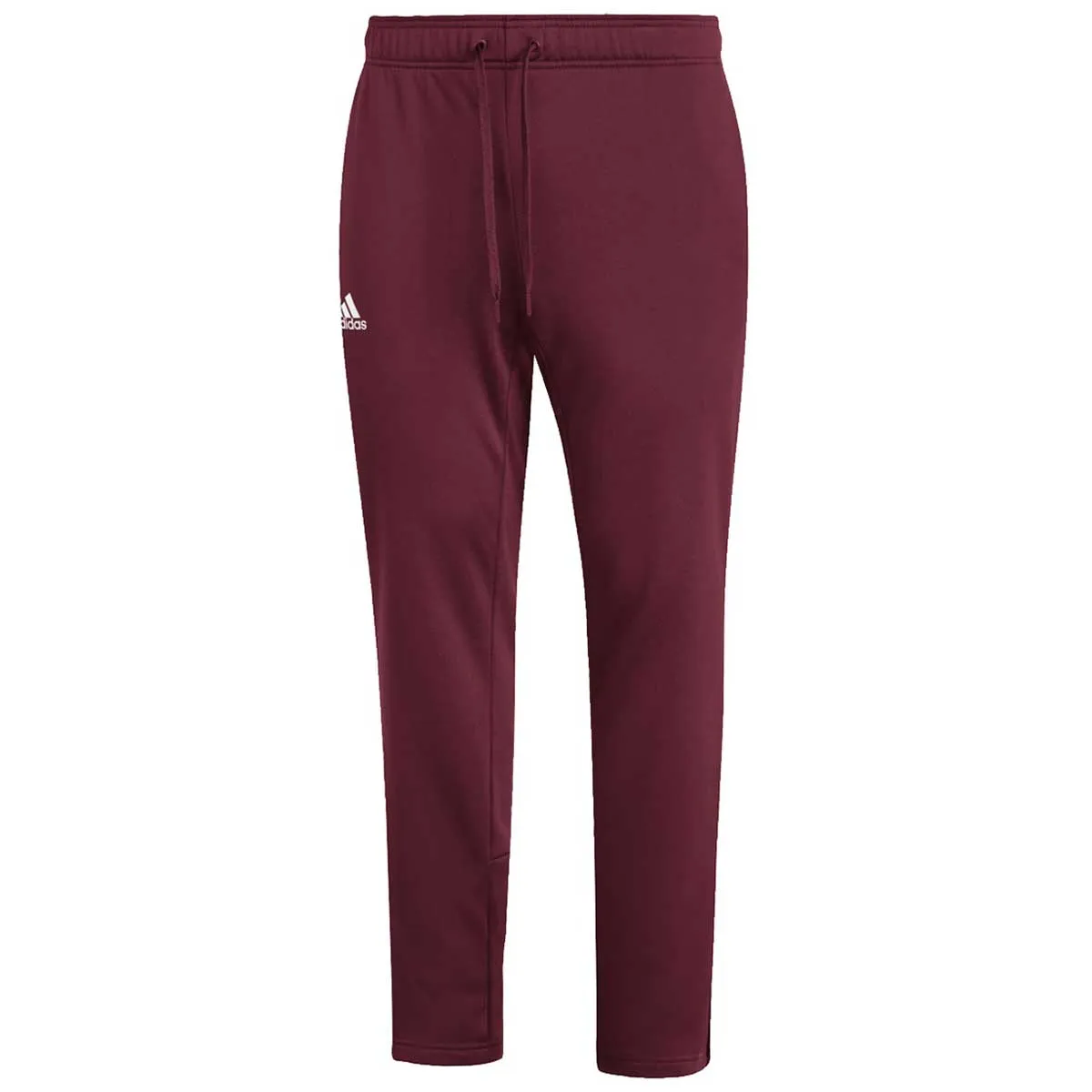 adidas Men's Team Collegiate Burgundy/White Team Issue Tapered Pant