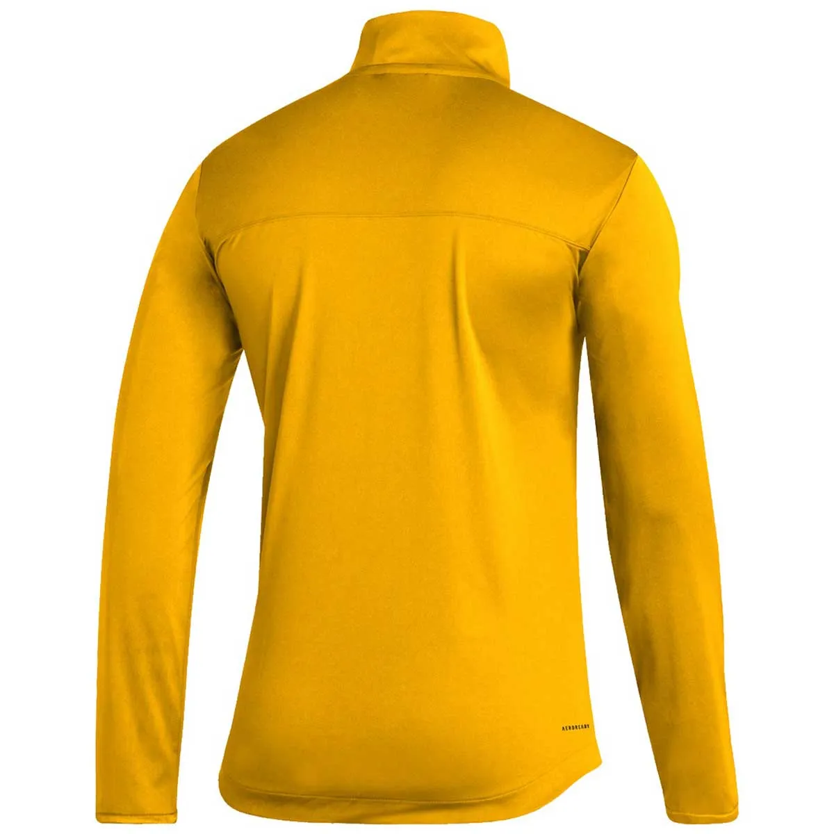 adidas Men's Team Collegiate Gold/White Under The Lights Long Sleeve Knit 1/4 Zip