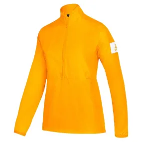 adidas Women's Collegiate Gold/White Game Mode Long Sleeve Quarter Zip