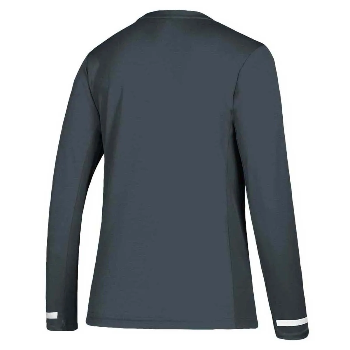 adidas Women's Grey/White Team 19 Long Sleeve Jersey