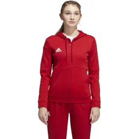 adidas Women's Team Power Red/White Team Issue Full Zip Jacket