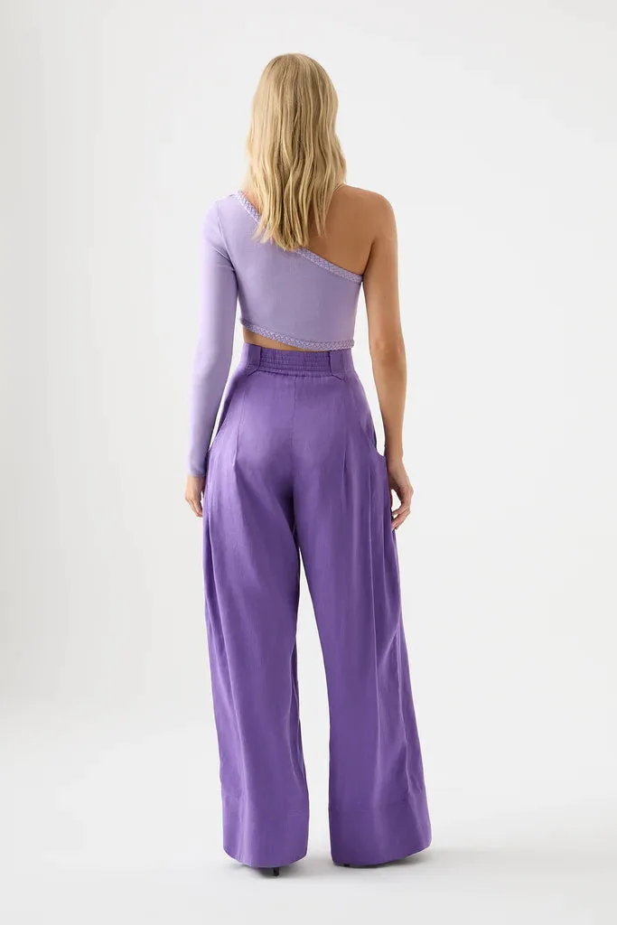 AJE Equinox Pleated Wide Leg Pant