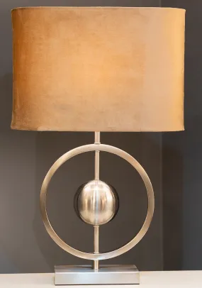 Aurora Table Lamp Satin Silver