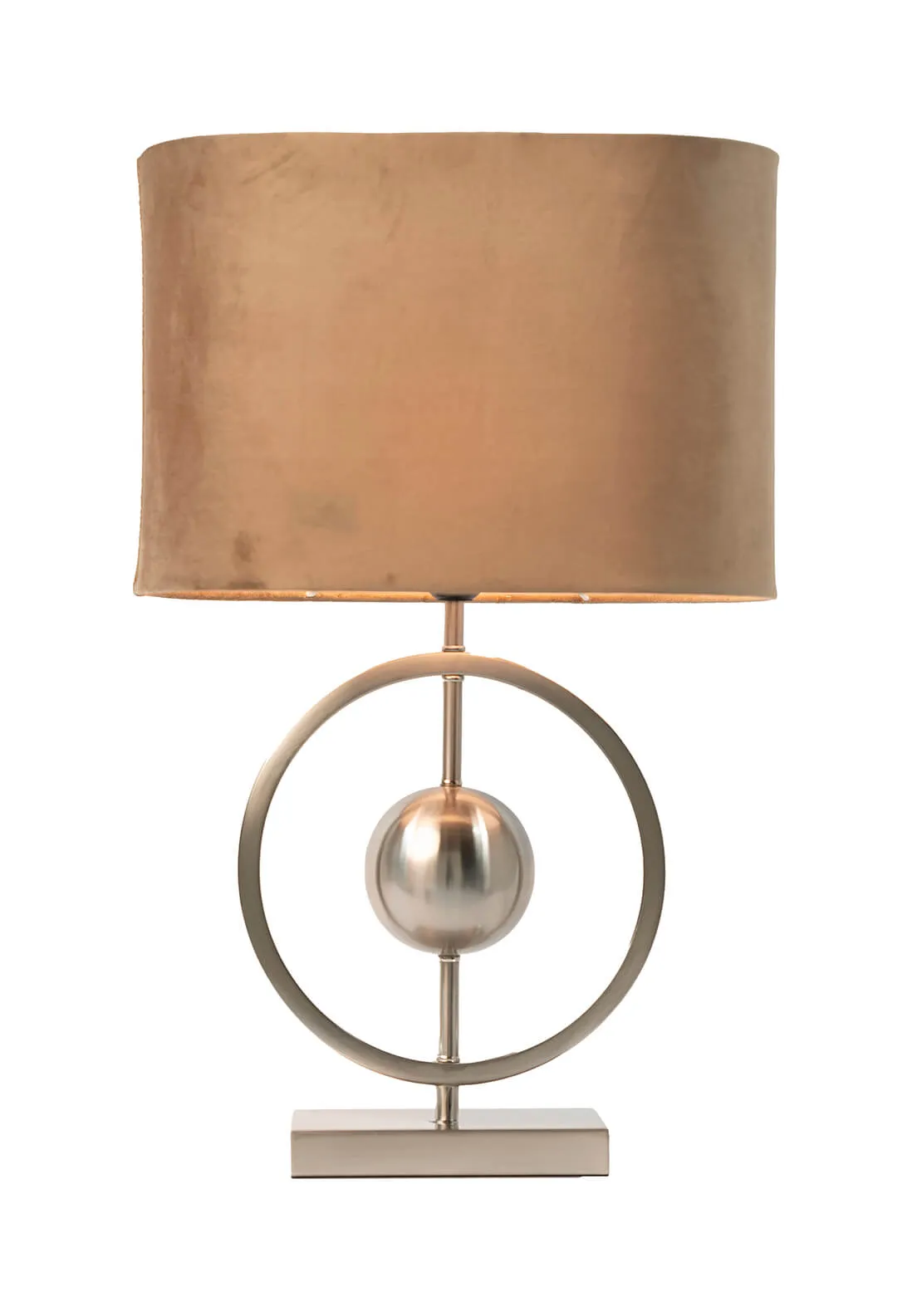 Aurora Table Lamp Satin Silver