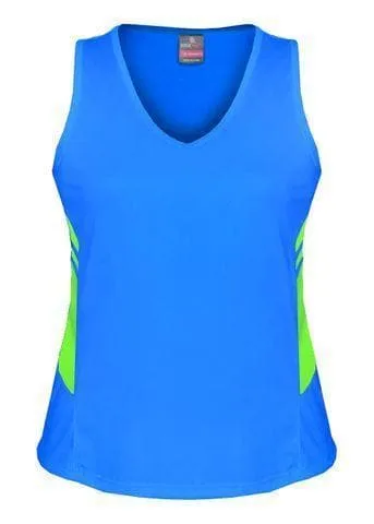 Aussie Pacific Ladies Tasman Singlet 2111