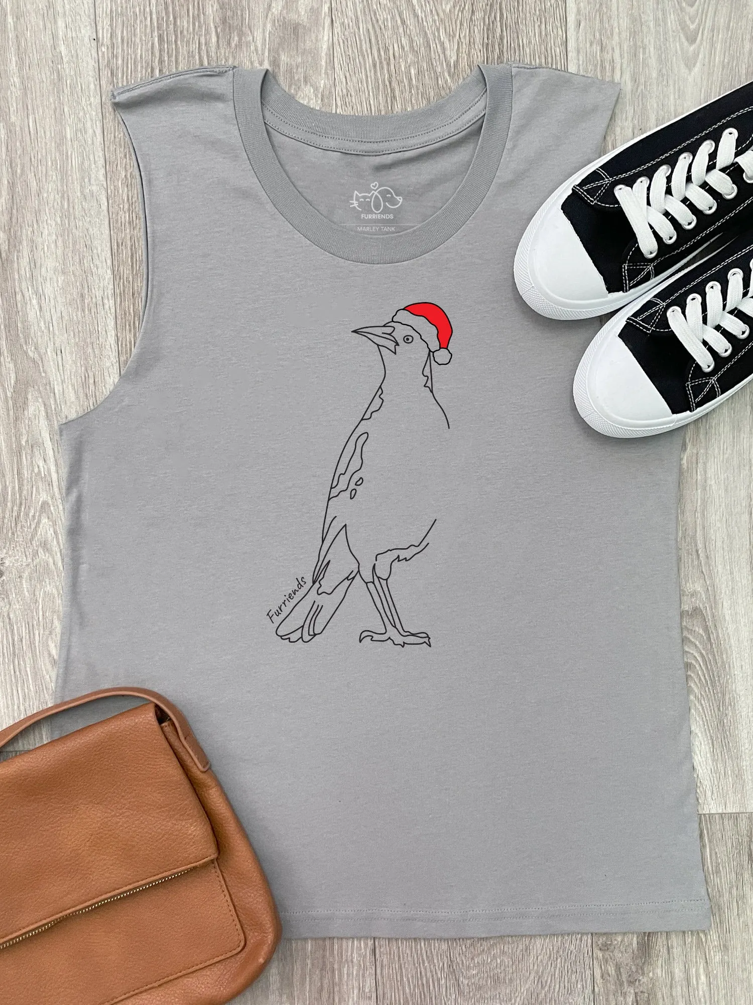 Australian Magpie - Christmas Edition Marley Tank