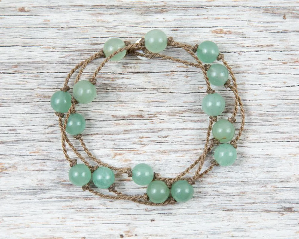 Aventurine Round Medium - Wrap Only 4 available!