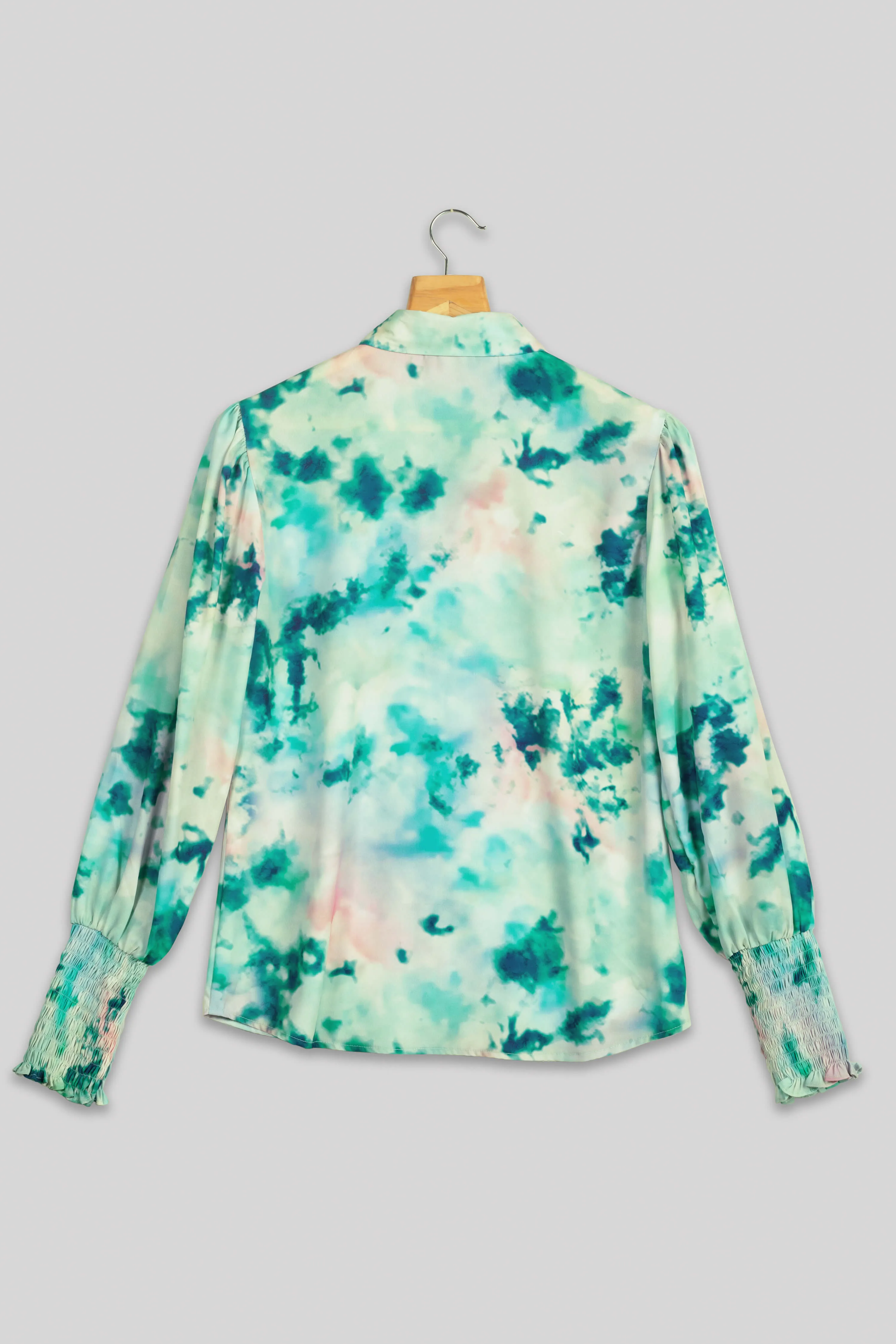 Bestselling Tie Dye Trendy Sleeve Shirt For Women