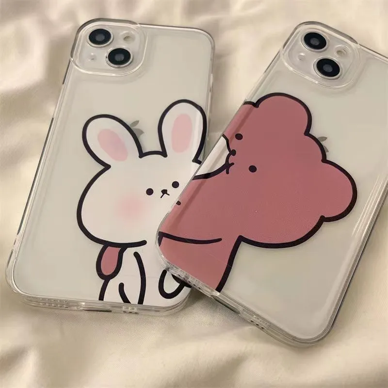 Bunny Bear Matching Phone Case