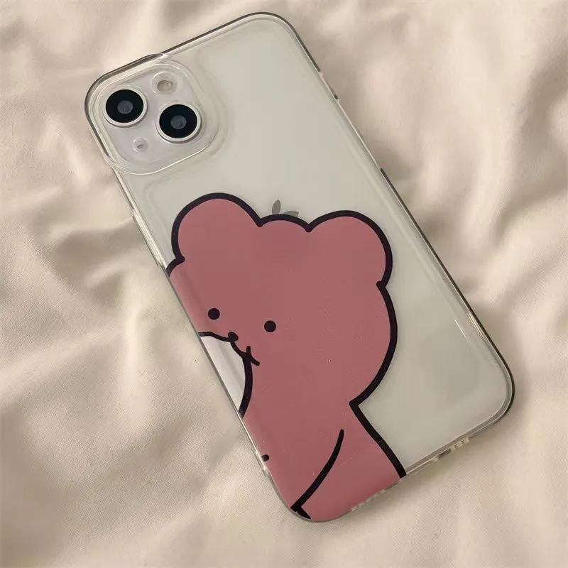 Bunny Bear Matching Phone Case