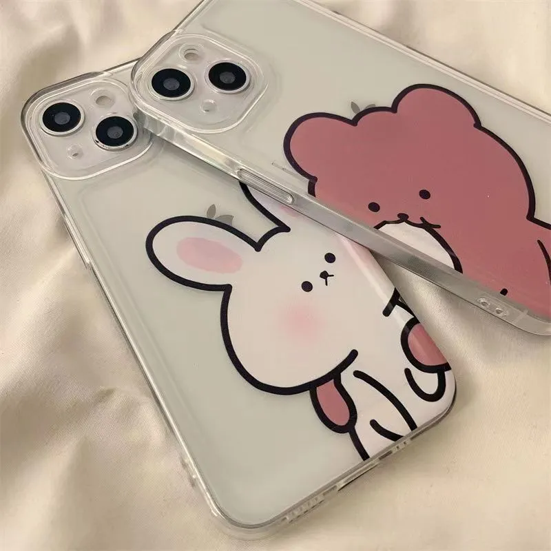 Bunny Bear Matching Phone Case