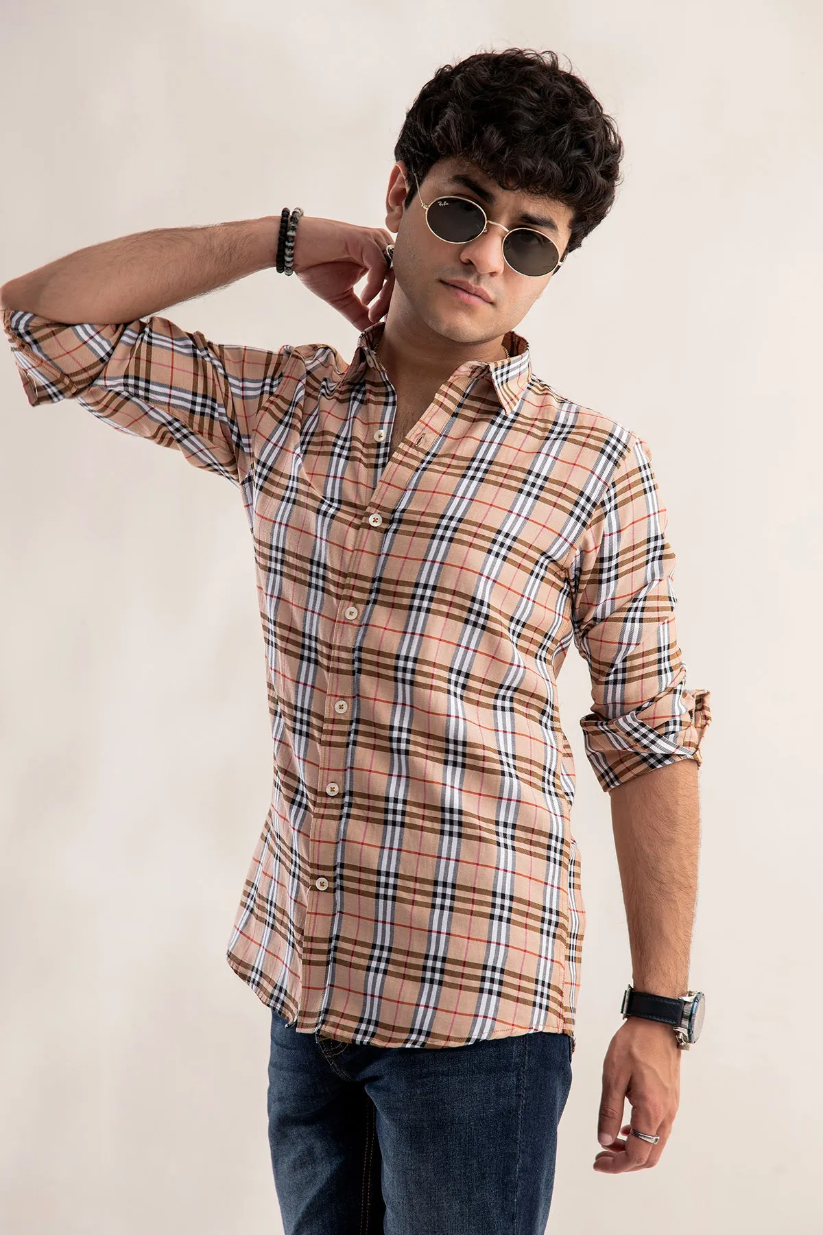 Burburry Checkered Casual shirt