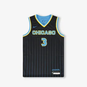 Candace Parker Chicago Sky Explorer Edition WNBA Youth Swingman Jersey - Black