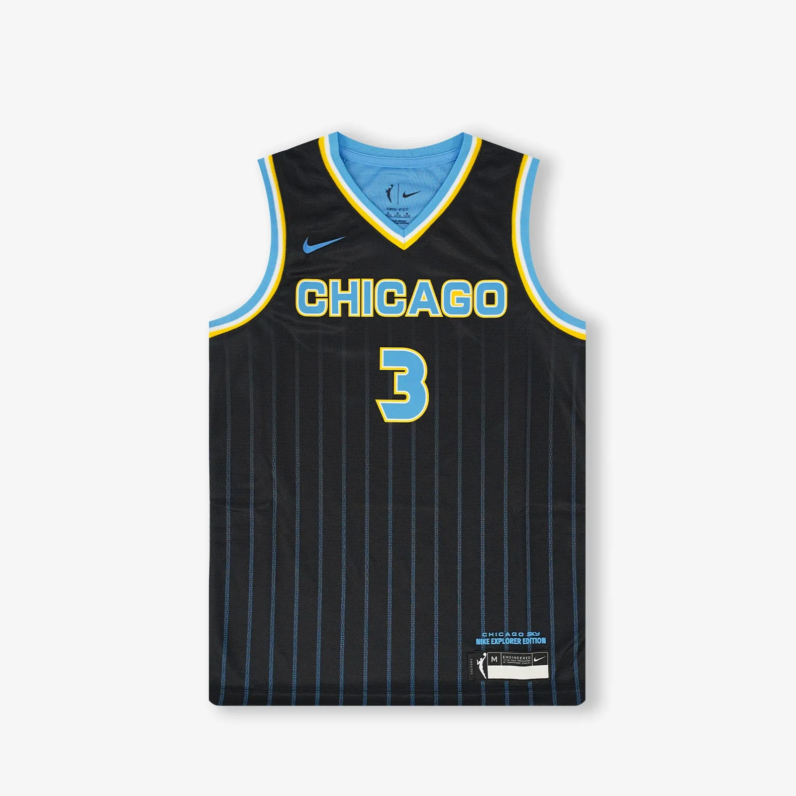 Candace Parker Chicago Sky Explorer Edition WNBA Youth Swingman Jersey - Black