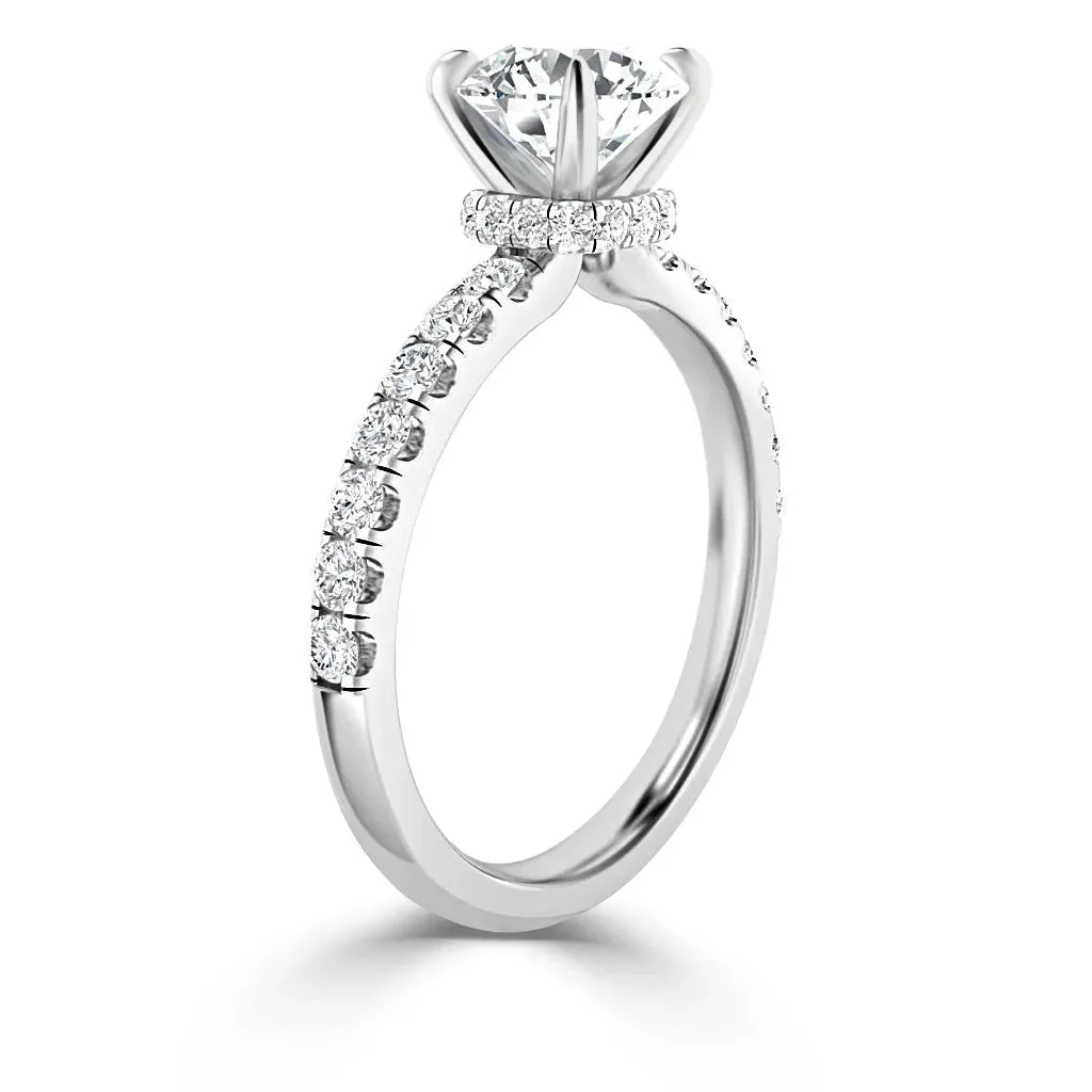 Chanelle - 18ct White Gold - Round