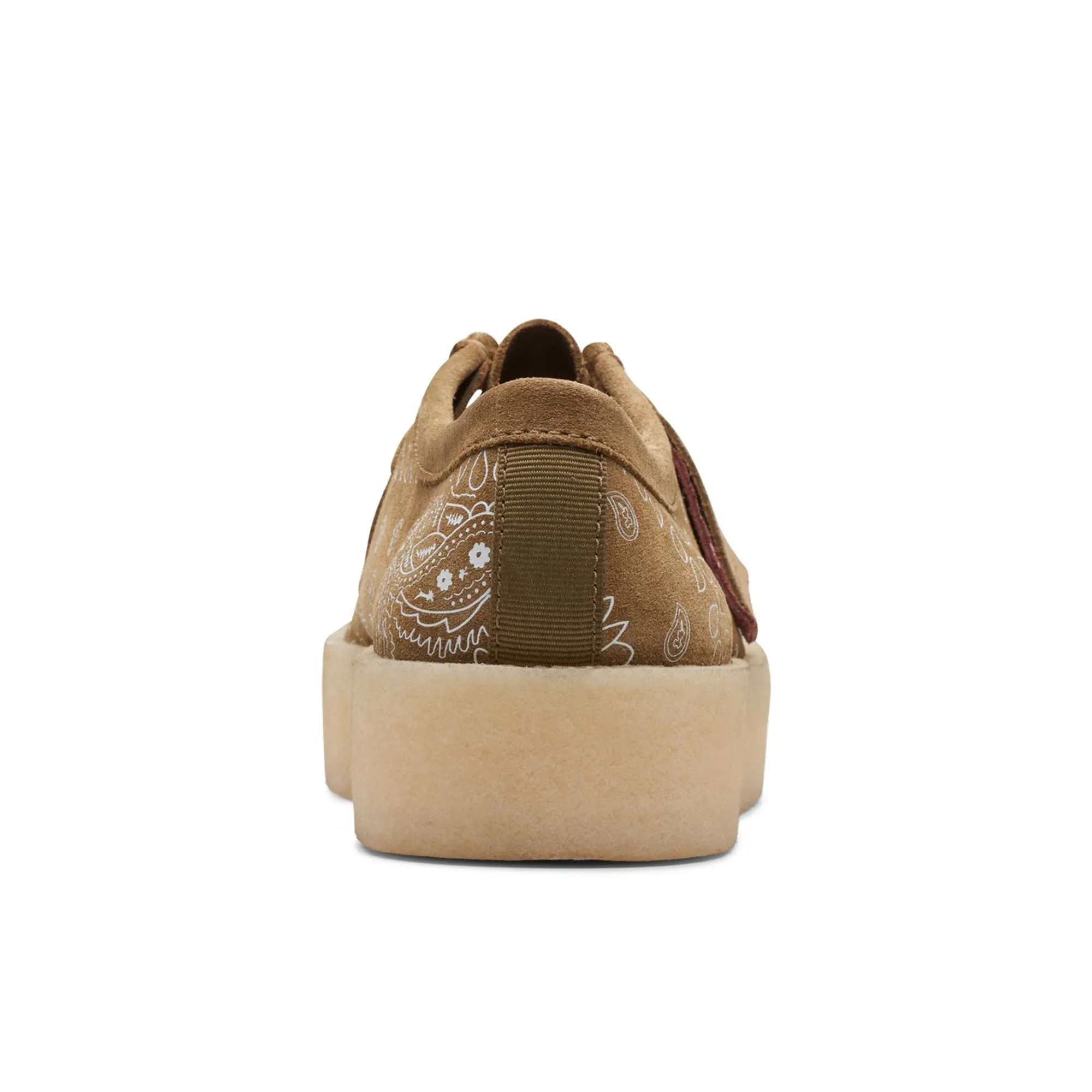 Clarks Originals Wallabee Cup - Dark Olive Paisley Print