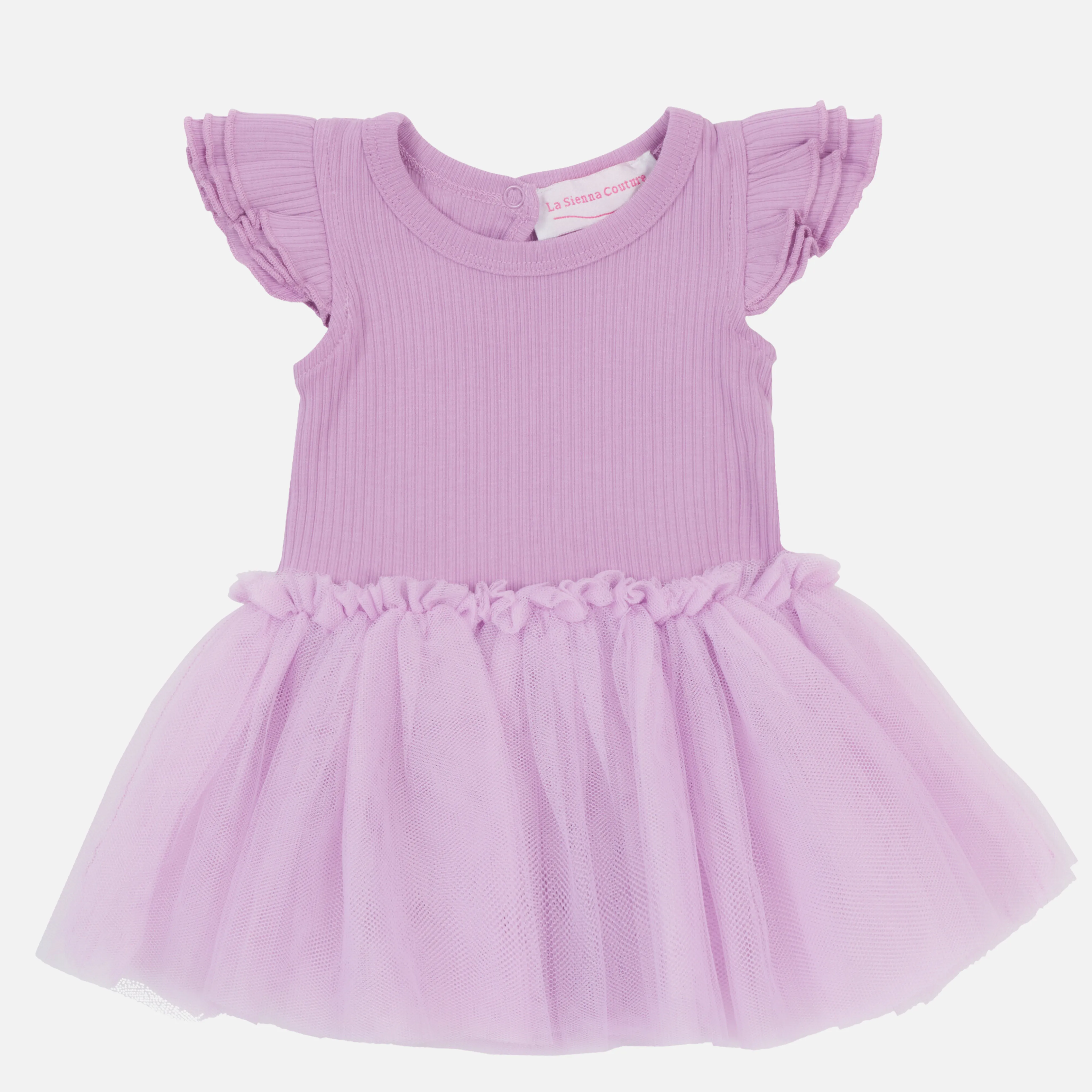 Cozy Summer Tutu Dress - Lavender Frost