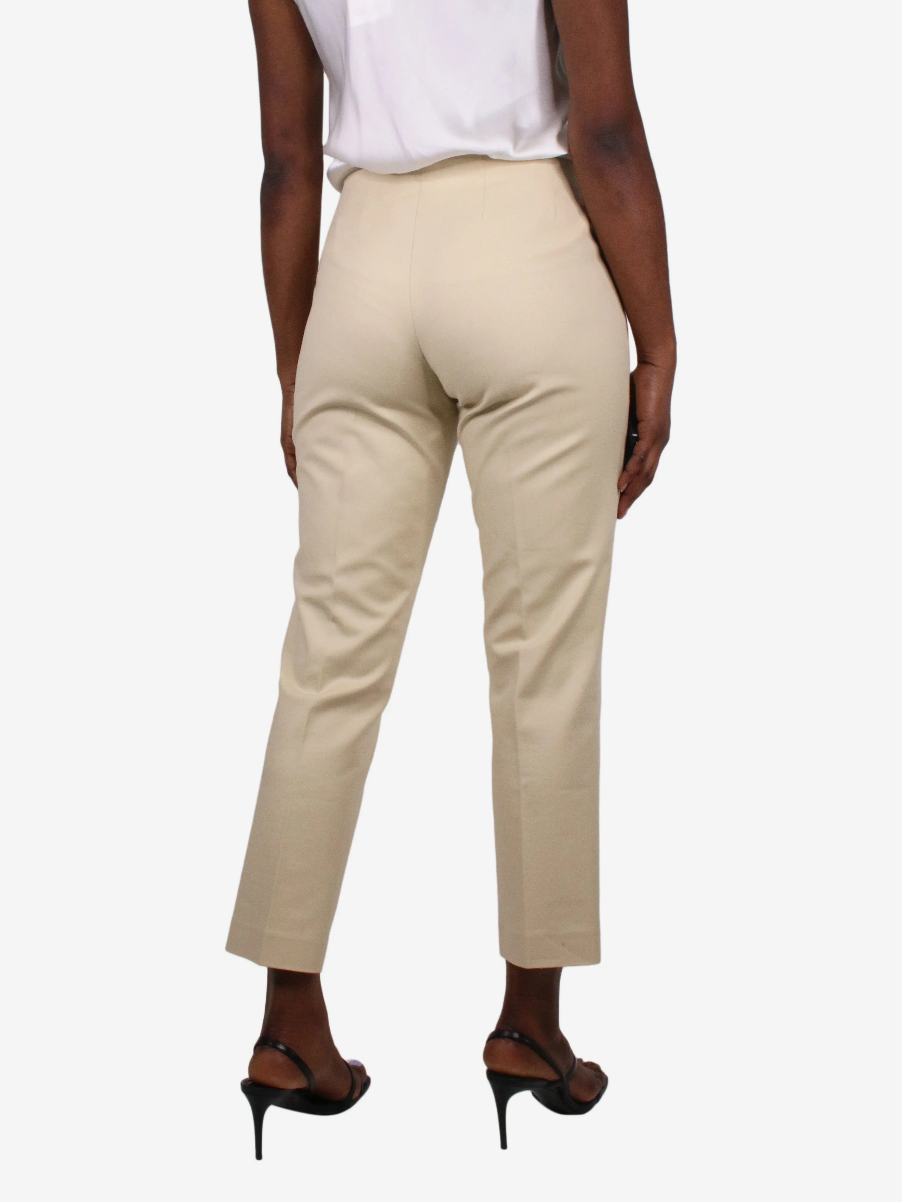 Cream trousers - size US 6