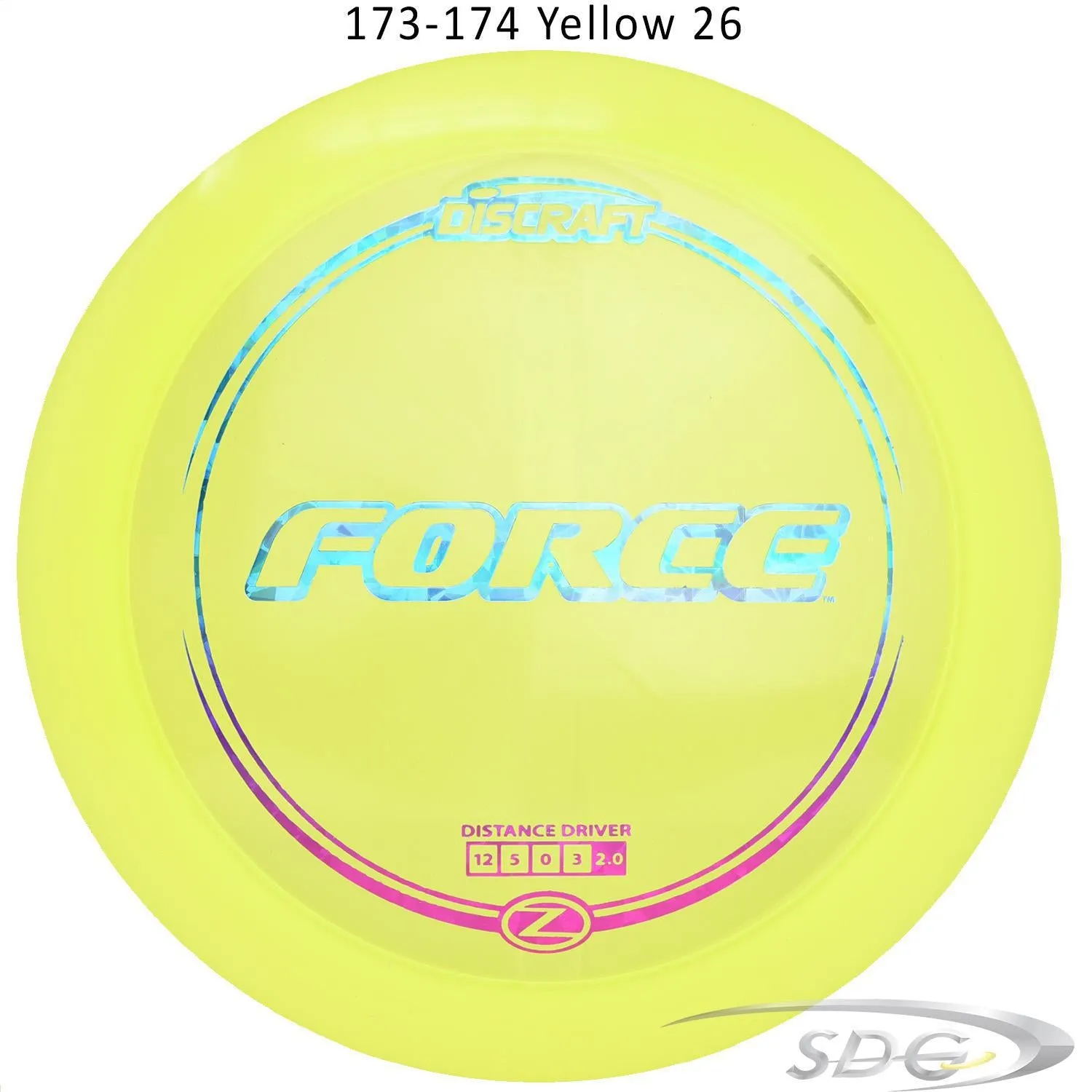 Discraft Z Line Force Disc Golf Distance Driver