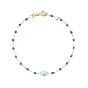 Eye Classic Gigi Bleuet bracelet, Yellow Gold, 6.7"