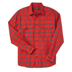 Filson Lightweight Alaskan Guide Shirt Red Char Plaid