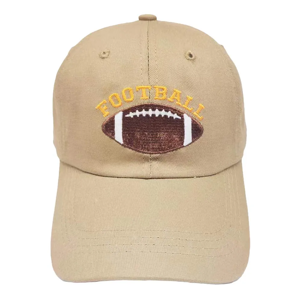 Football Message Baseball Cap