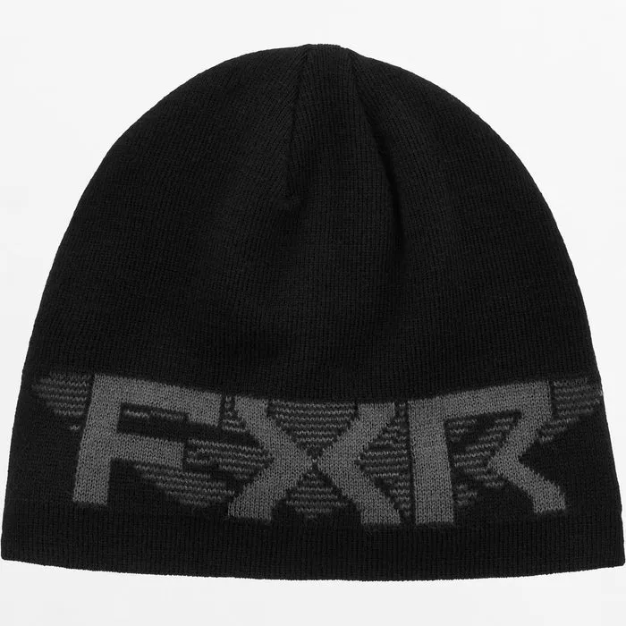 FXR Split Beanie Black/Charcoal