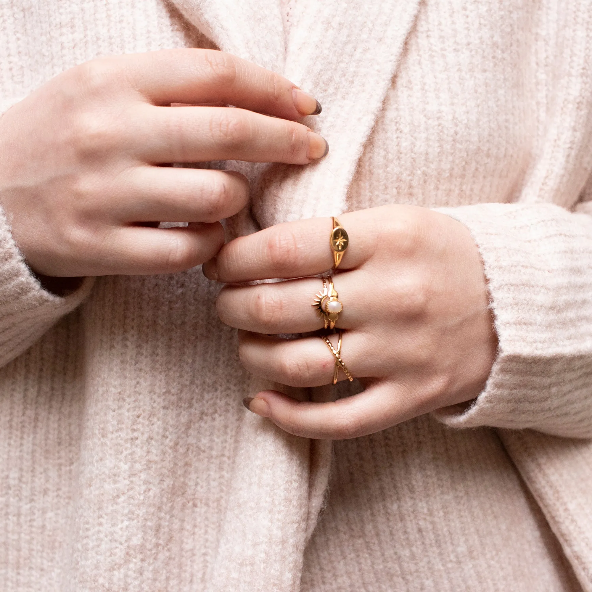 Gold Vermeil Mia Ring