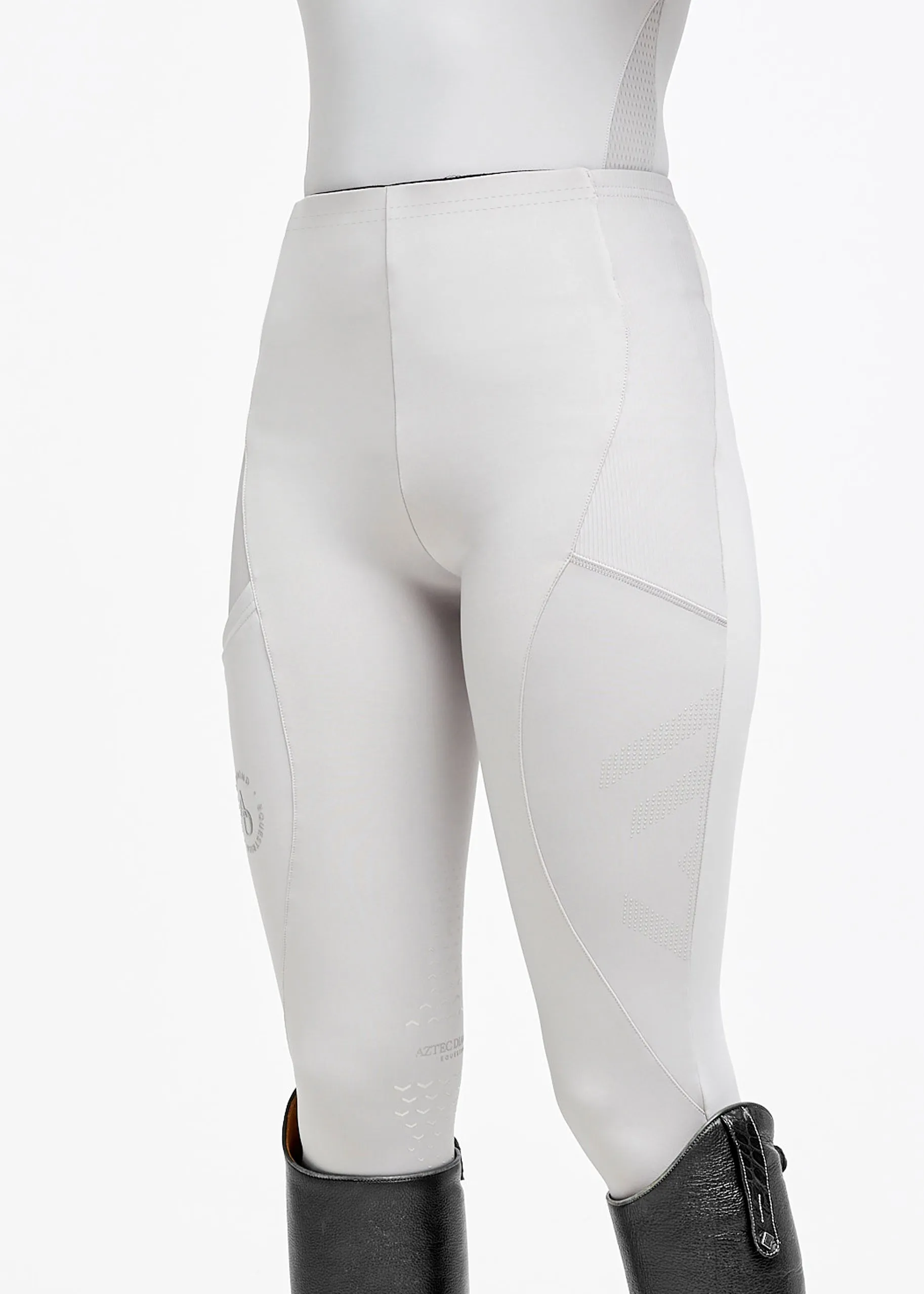 Grey Icon Riding Leggings