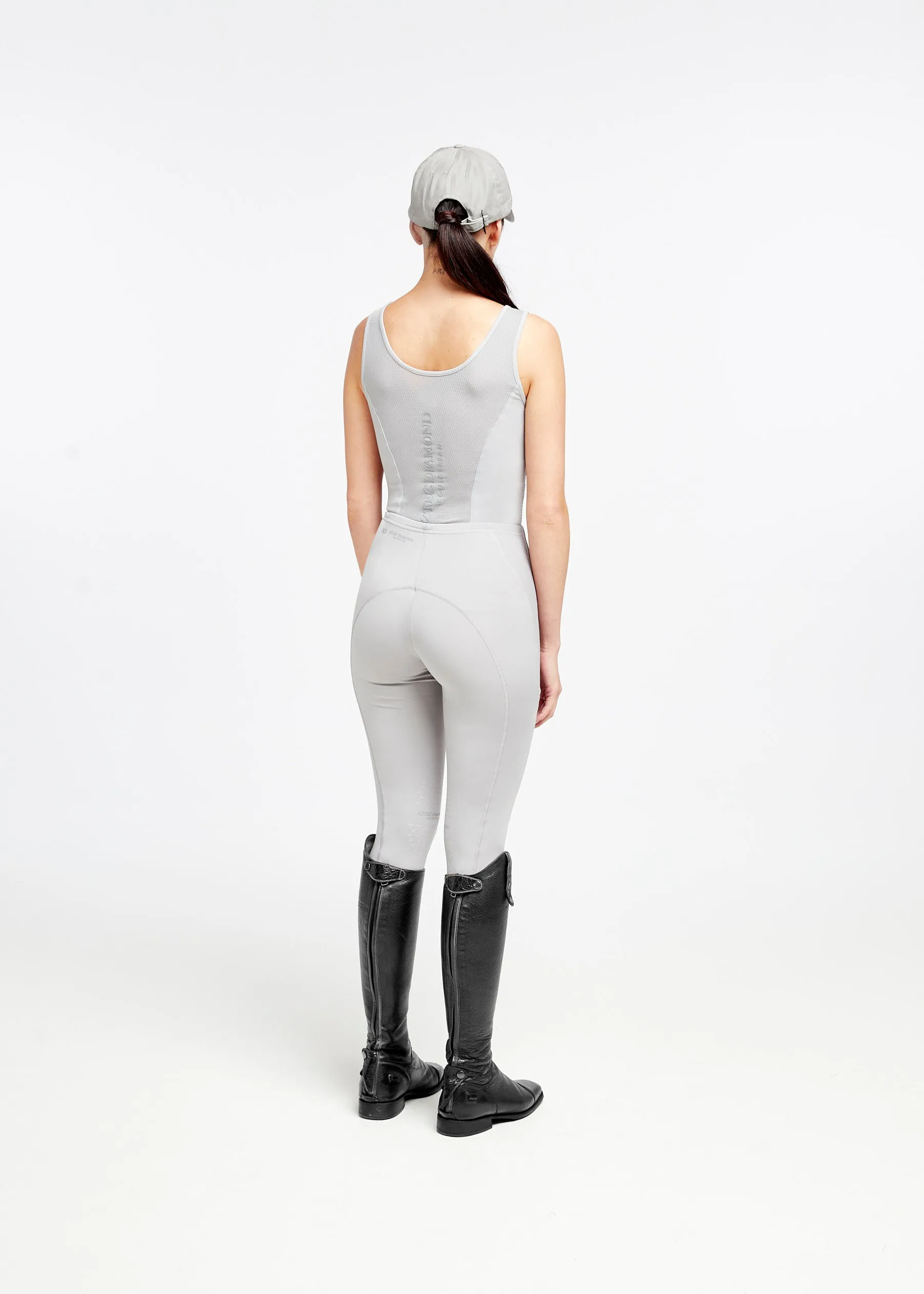 Grey Icon Riding Leggings