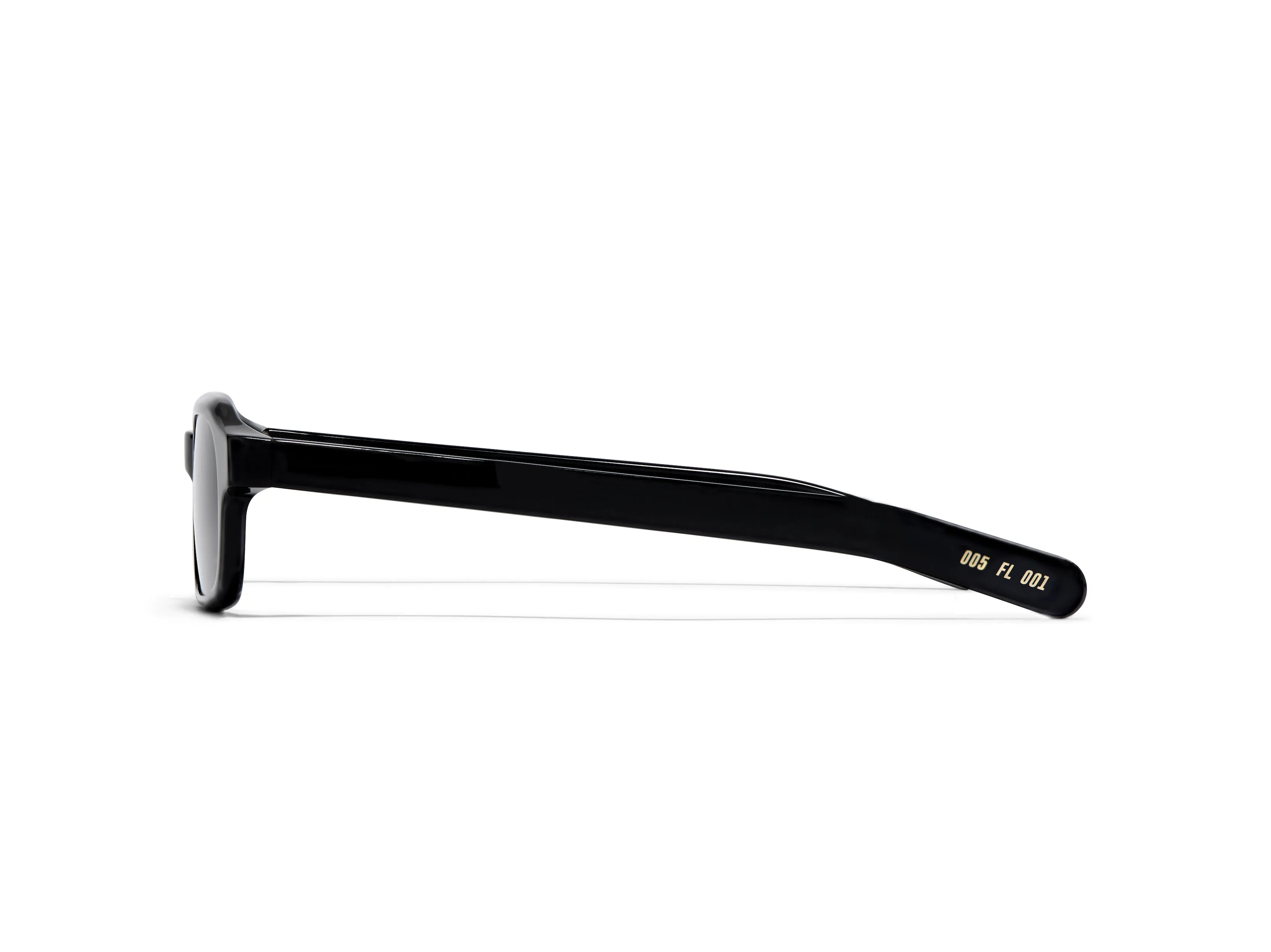 Hanky Solid Black Sunglasses