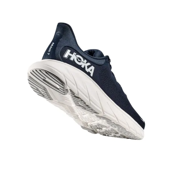 HOKA Men's Arahi 7 Wide Blue/White/Outer Space