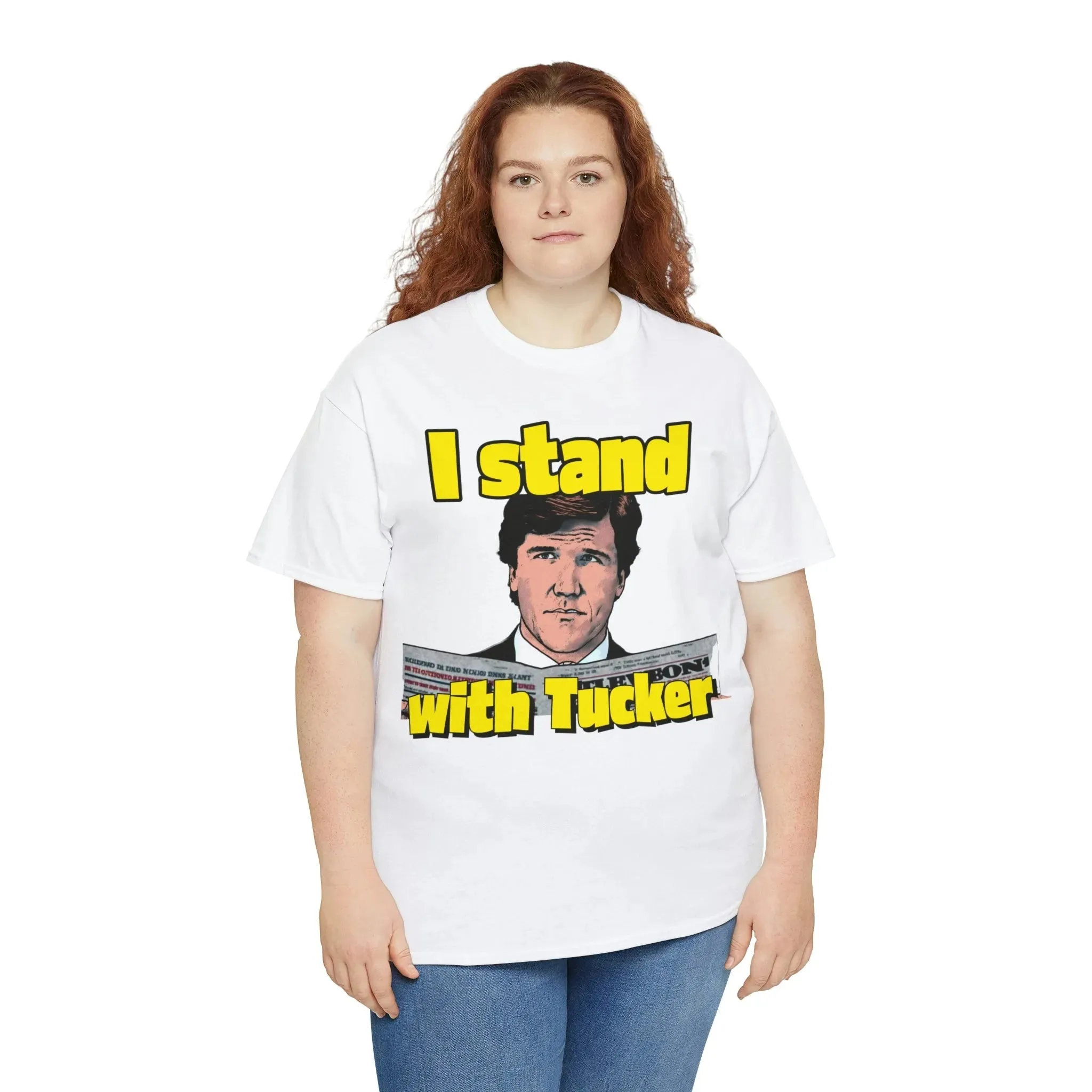 I Stand With Tucker Carlson T-Shirt