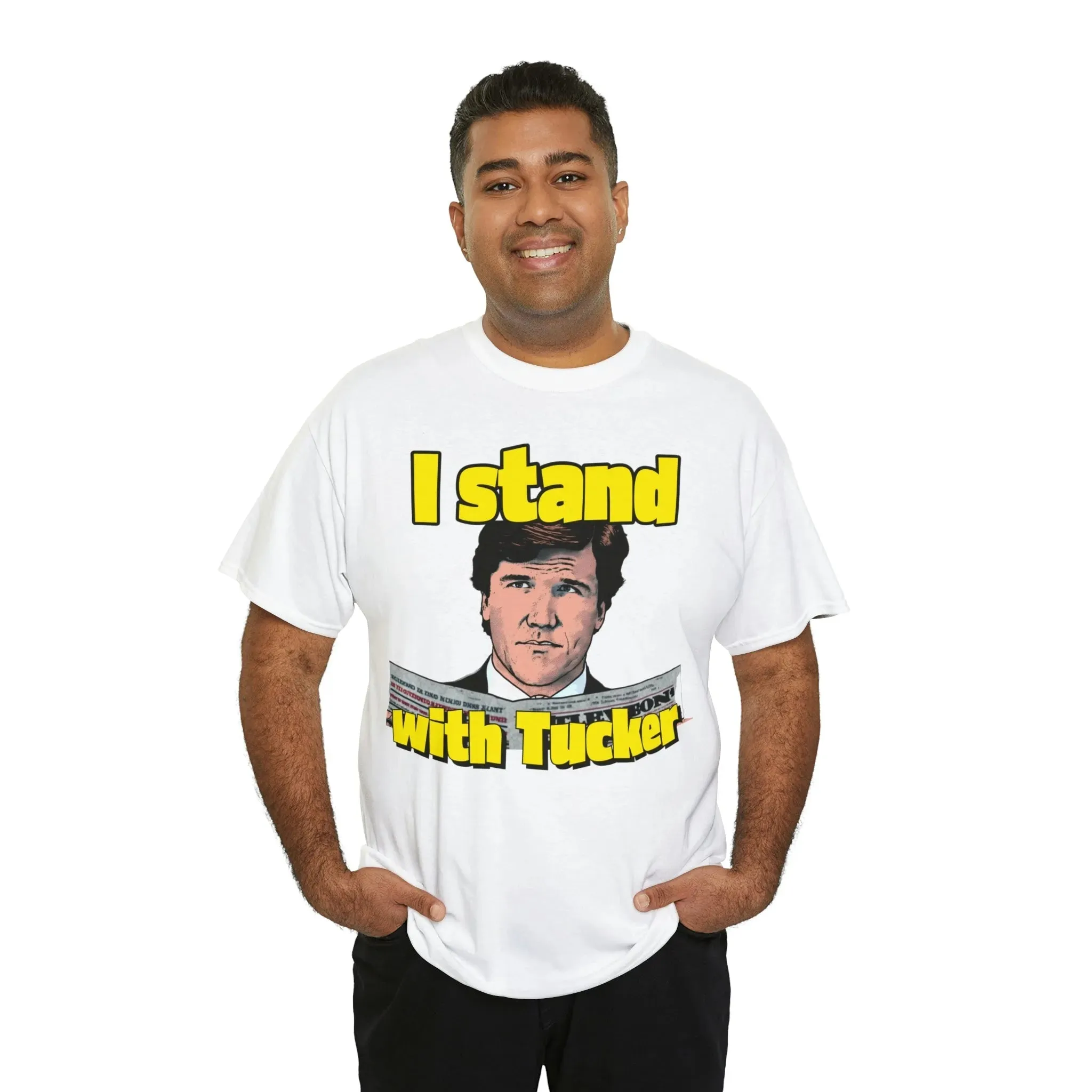 I Stand With Tucker Carlson T-Shirt