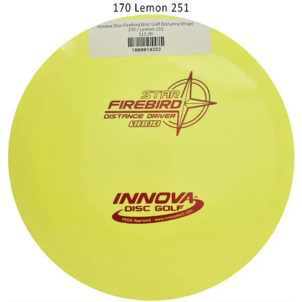 Innova Star Firebird Disc Golf Distance Driver