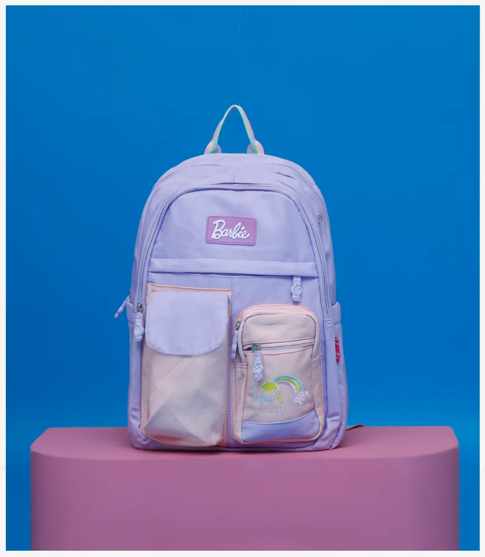 KA0017-PURPLE-School Bag For Girls