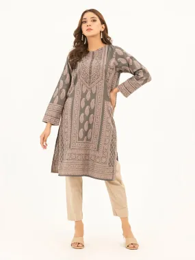 Limelight Grey Jacquard Khaddar Shirt (P4246SH)