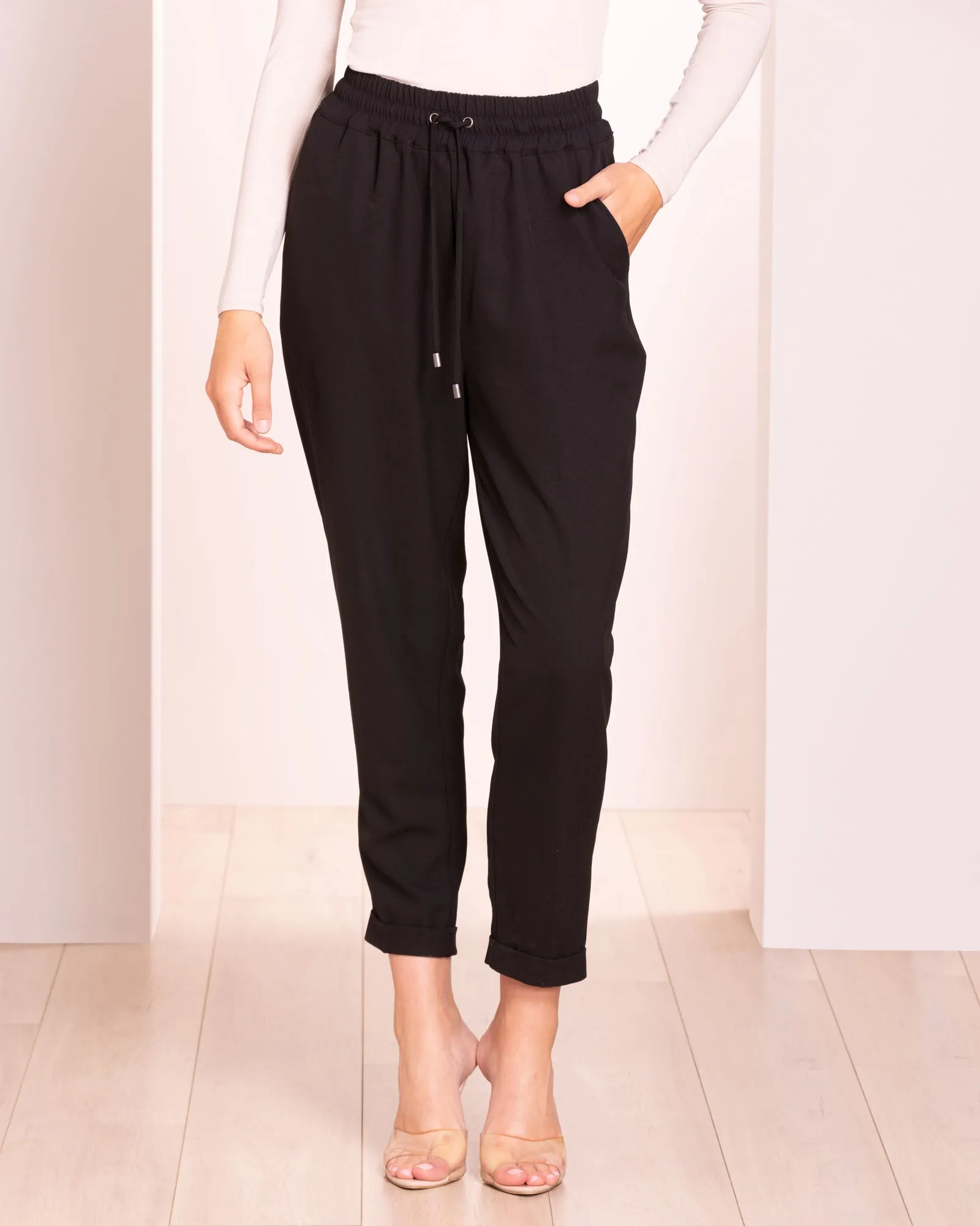 Marcelle Elastic Waist Pant