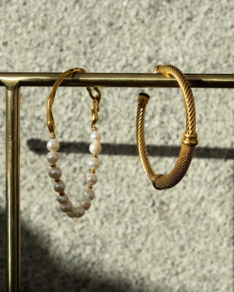 Margot Pearl & Gold Bracelet