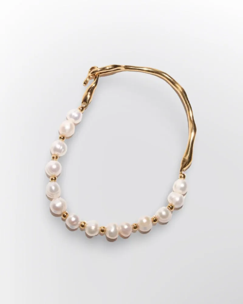 Margot Pearl & Gold Bracelet