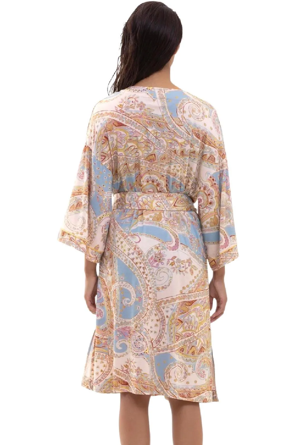 Mey BENTE Kimono Coat, Sky Blue (16329)