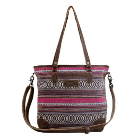 Myra Bag Exuberant Spirit Shoulder Bag: Vibrant Bohemian Chic from Repurposed Elegance