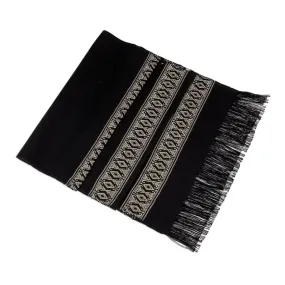 Novica Beige Moon Cotton Table Runner