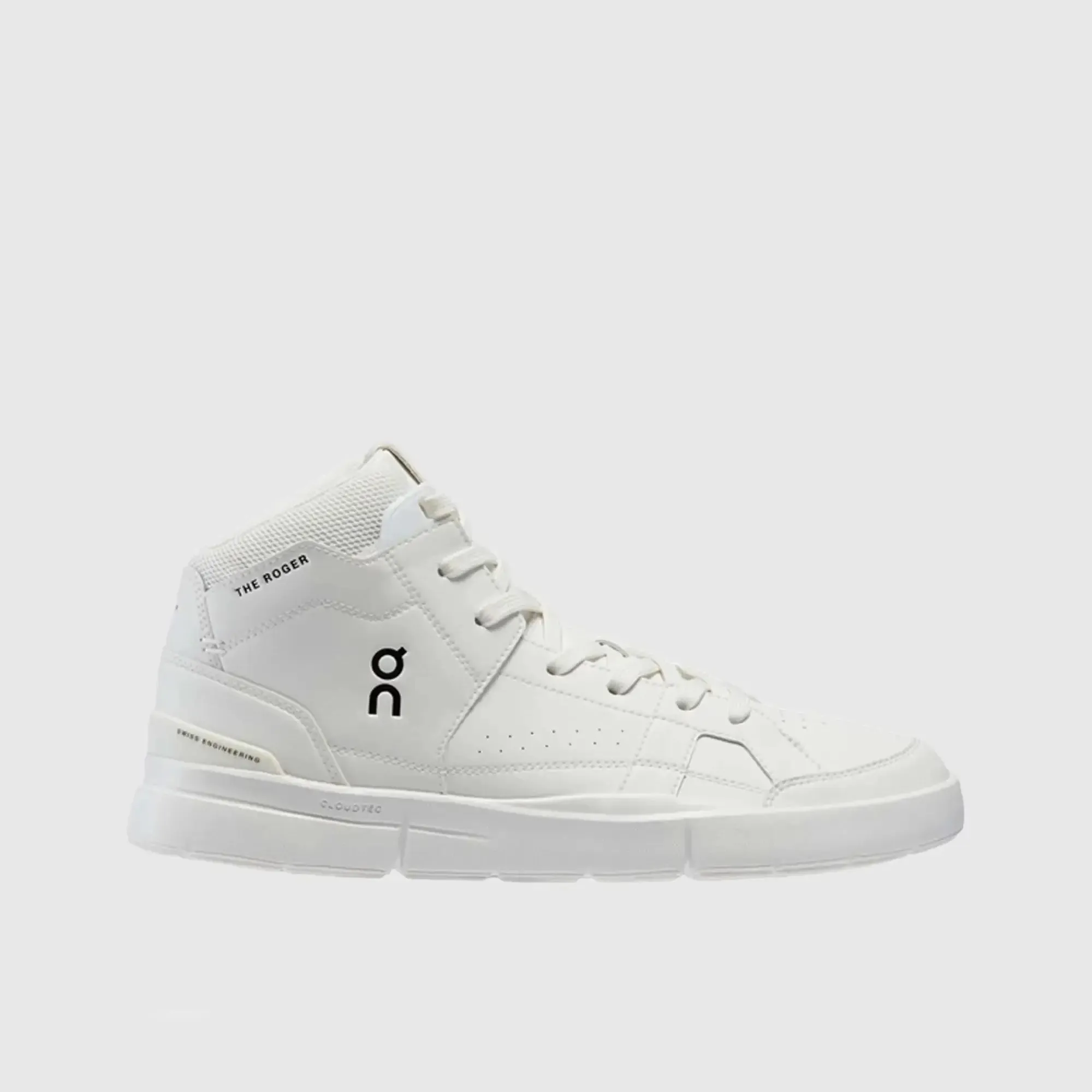 On Men's The Roger Clubhouse Mid White Indigo