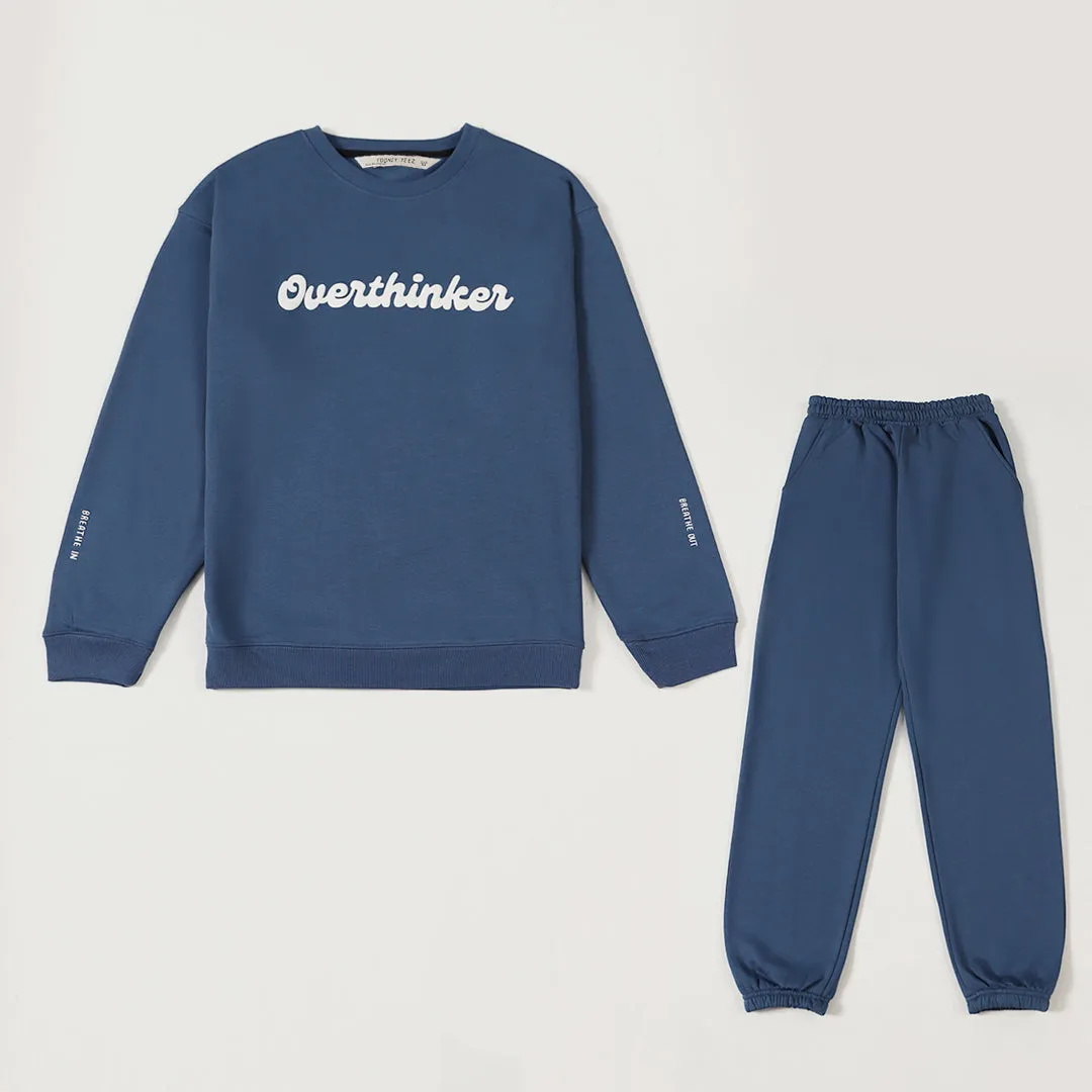 Overthinker Unisex Fleece Co-ord Set