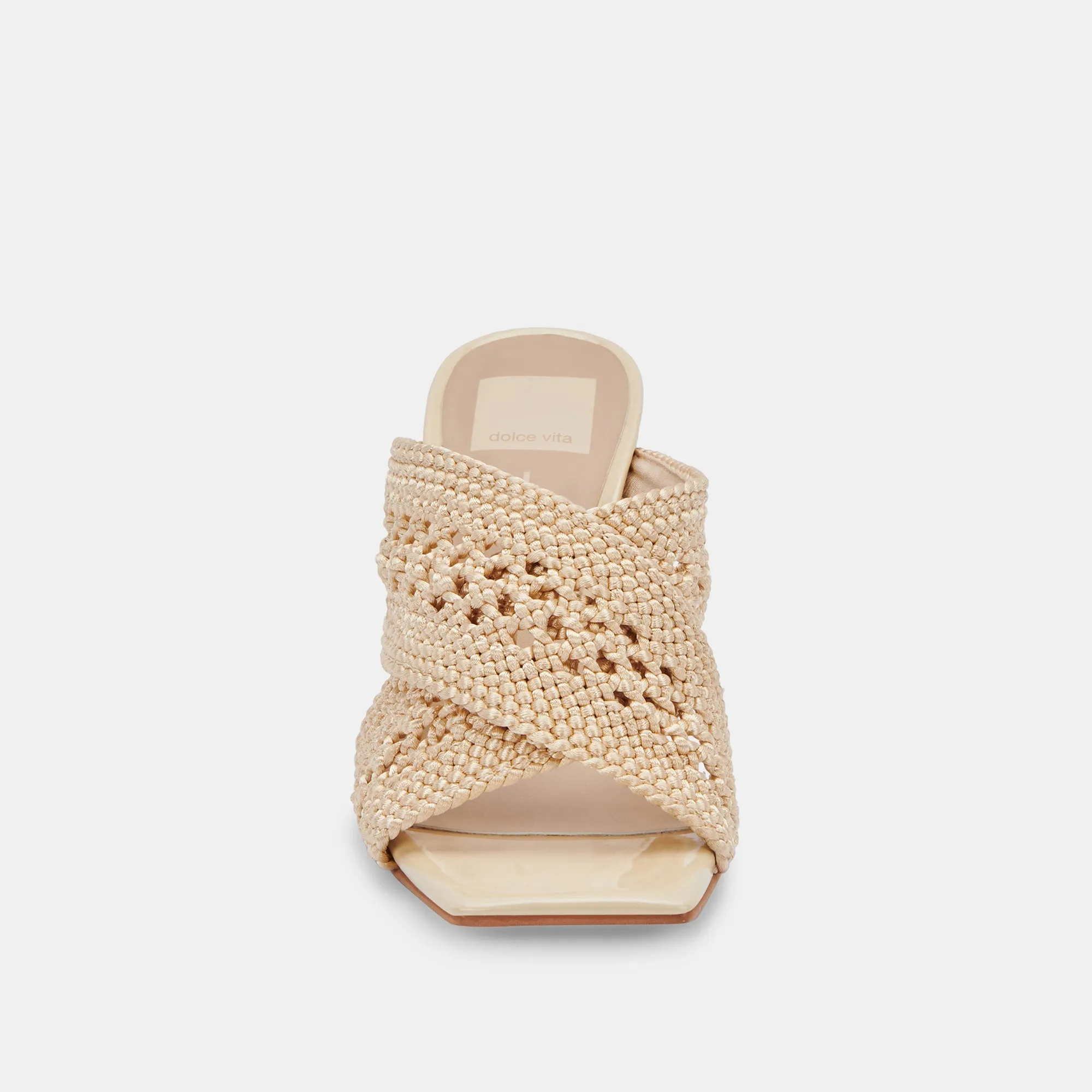 PATCH HEELS VANILLA WOVEN re:vita