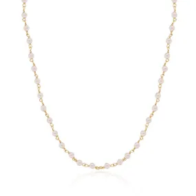 Pearl Bead Chain Necklace